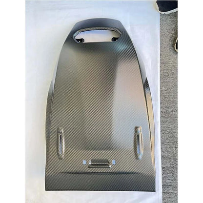Matte Dry Carbon Fiber Seat Back Panel Cover Replace for Lamborghini URUS 18-22