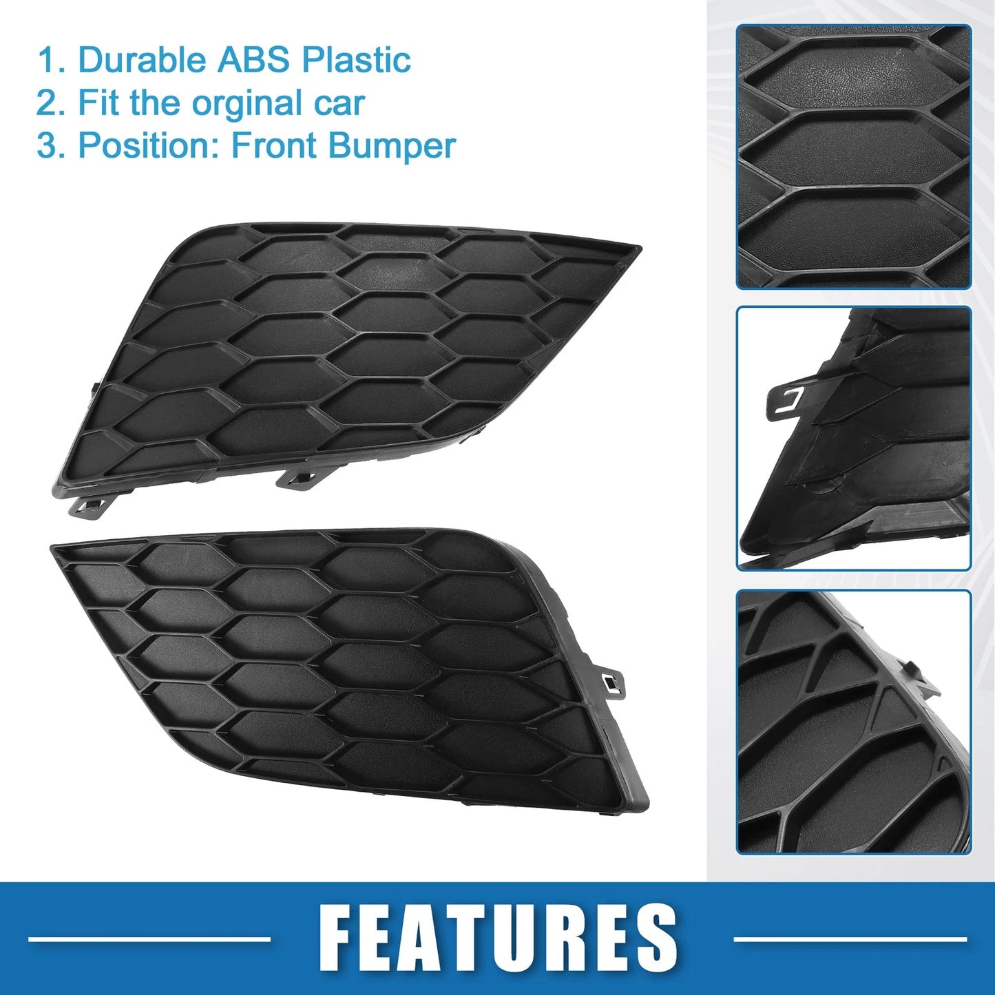 Fog Light Grille Covers for Nissan Sentra (2016-2019)