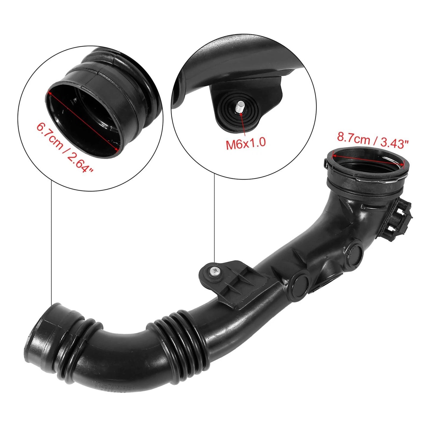Engine Air Intake Hose for BMW 335i / X1 (2011 - 2013) (2013 - 2015)