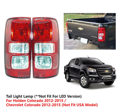 Tail Light Pair for Chevrolet Holden Colorado (2012-2015)