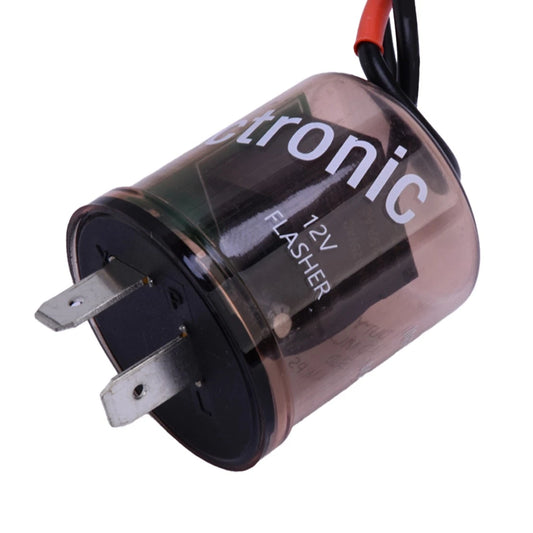 12V LED Turn Signal Flasher Relay for Car - Heavy Duty, Ground Wire