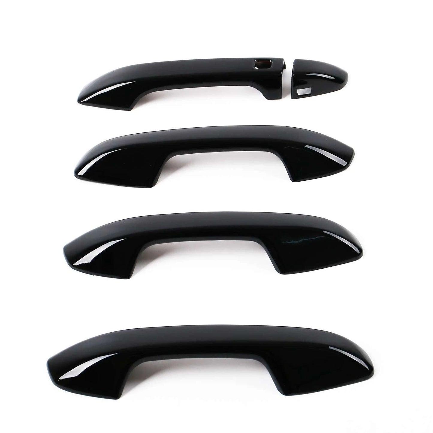 Glossy Black Door Handle Lid Cover Trim for 2019-2023 Kia Forte K3 Sedan