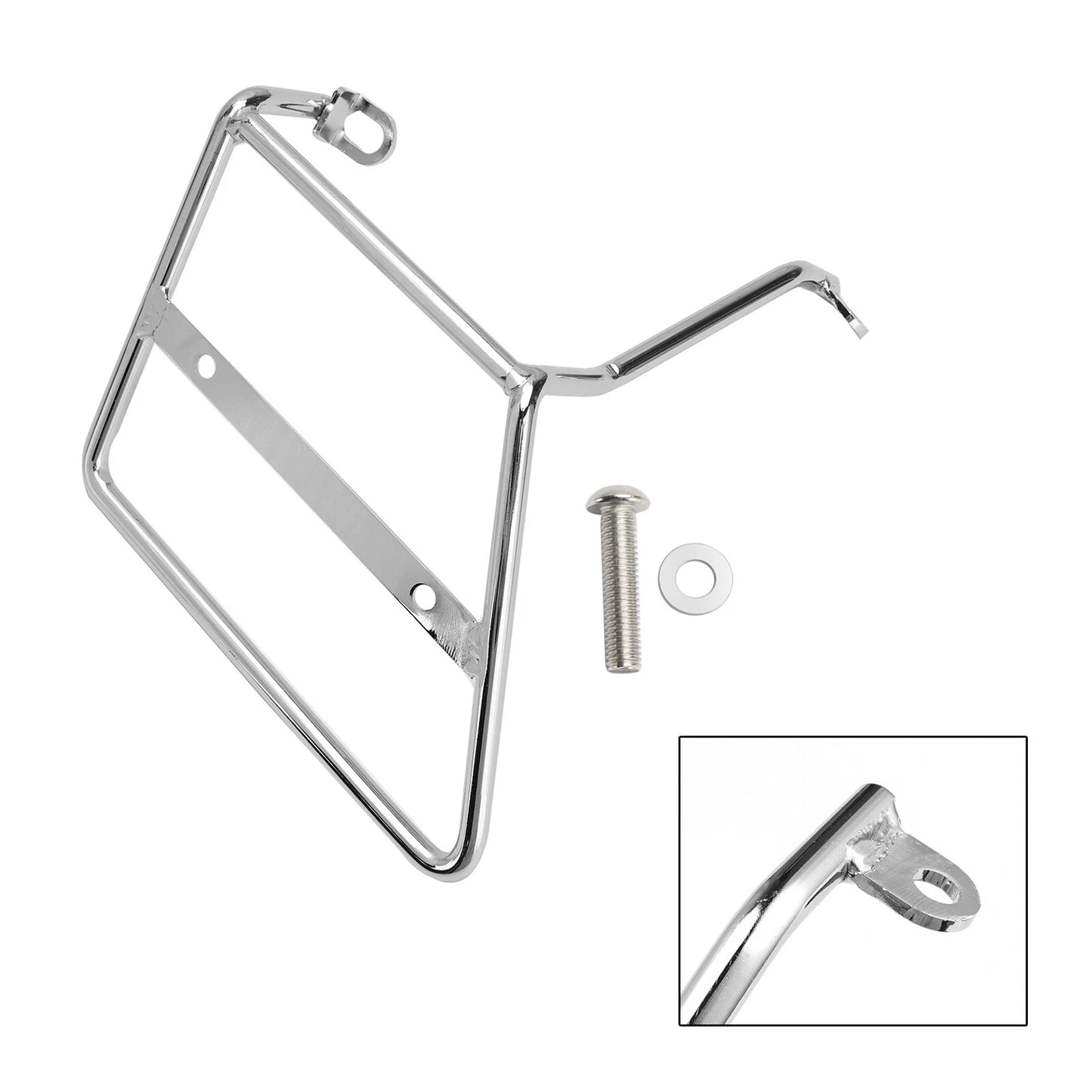 Saddlebag Mounting Support Chrome for Honda Dax 125 ST125 (2021-2024)