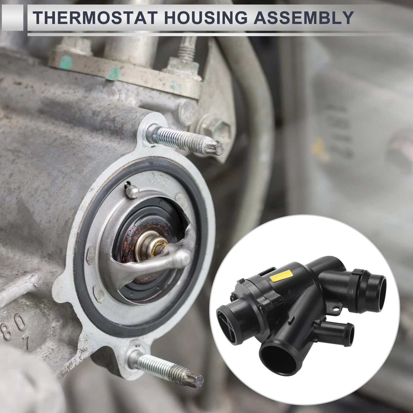 Engine Coolant Thermostat Housing for Land Rover LR4 (2011-2013)