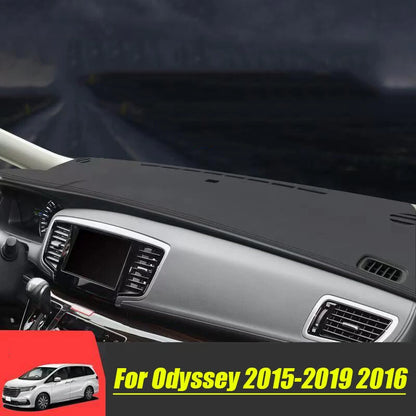 Leather Dashboard Dash Protector Pad Mat Cover for Honda Odyssey (2015–2019)