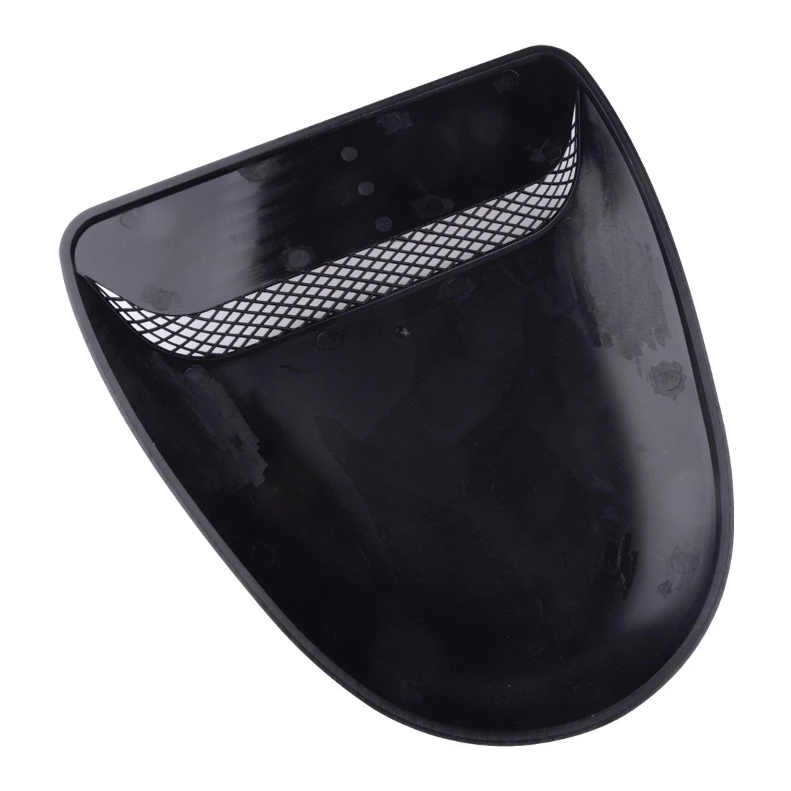 Black Universal Car Air Flow Intake Hood Scoop Vent Decorative Cover