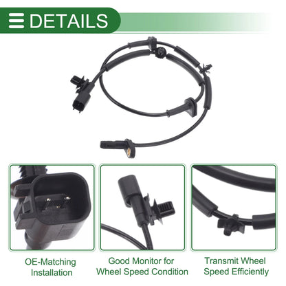 ABS Wheel Speed Sensor for Ford EcoSport (2019-2020) 1 x Sensor