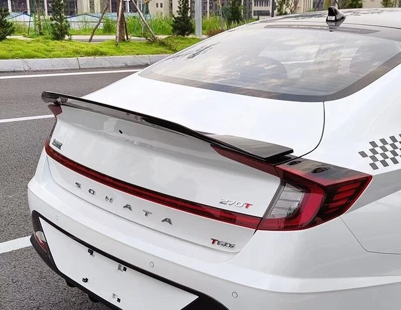 Highkick Style Rear Trunk Spoiler Wing for Hyundai Sonata (2020-2023)
