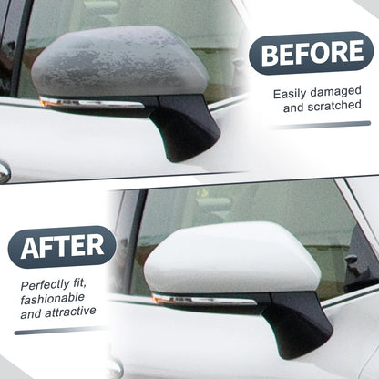 Right Side Mirror Cover Cap White for Toyota Camry (2018-2021)