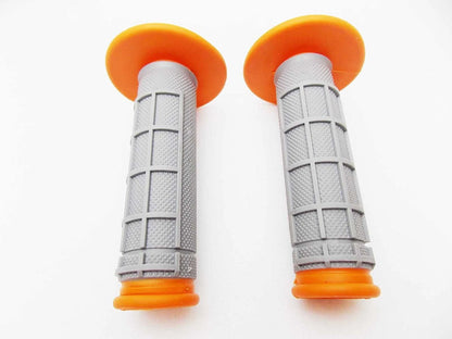 Orange Grey Forseti Hand Grip Set for Yamaha YZ250F