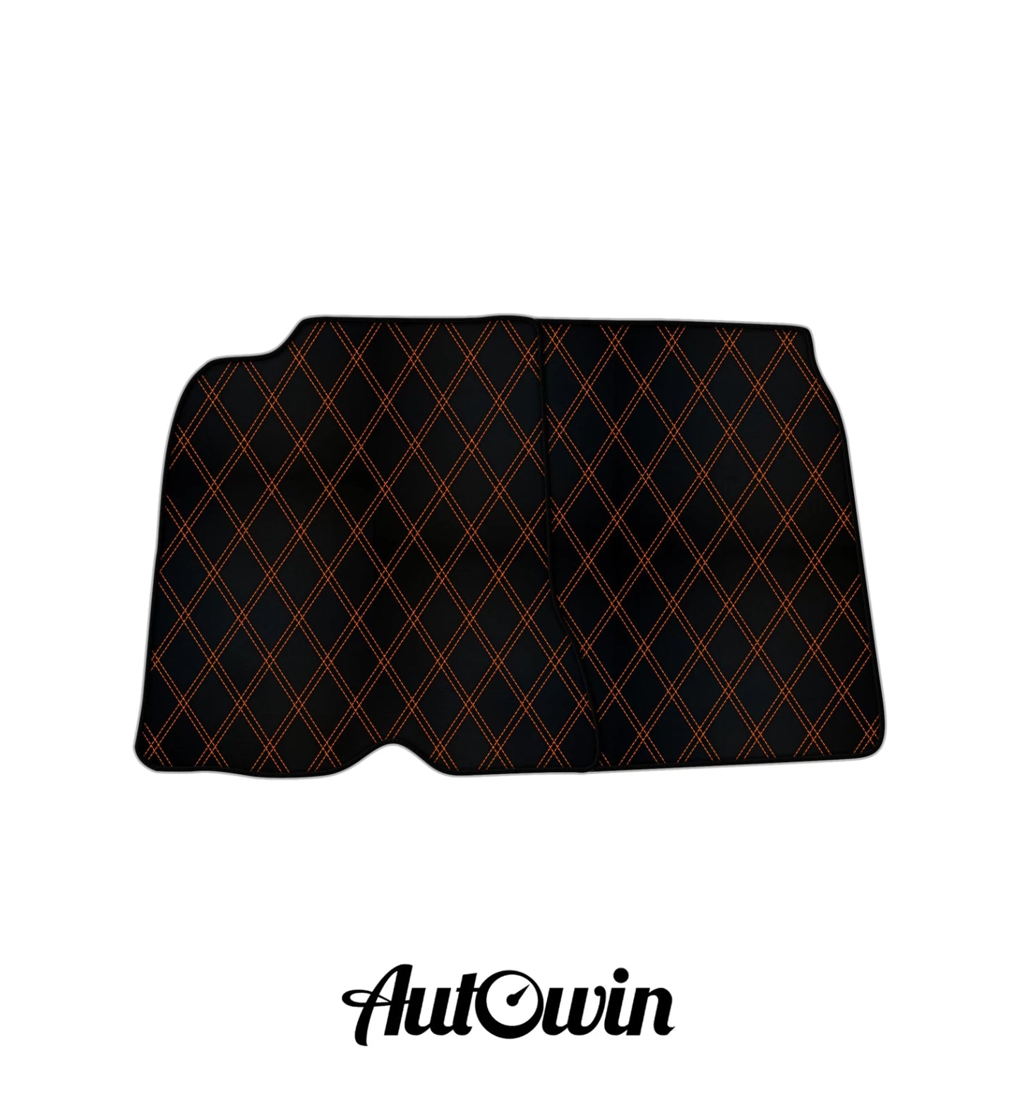 Custom Double Diamond Pattern Car Mats for Ferrari California (2015-2019)