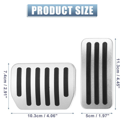 Anti-Slip Brake & Gas Pedal Covers for Tesla Model Y & 3 (2020-2023)