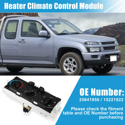 Temperature Heater for GMC Plastic Black White