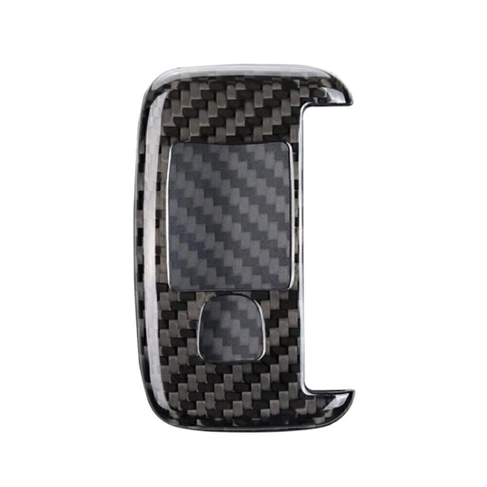 Black Carbon Fiber Remote Key Shell Cover for Land Rover Range Rover Discovery