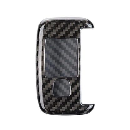 Black Carbon Fiber Remote Key Shell Cover for Land Rover Range Rover Discovery