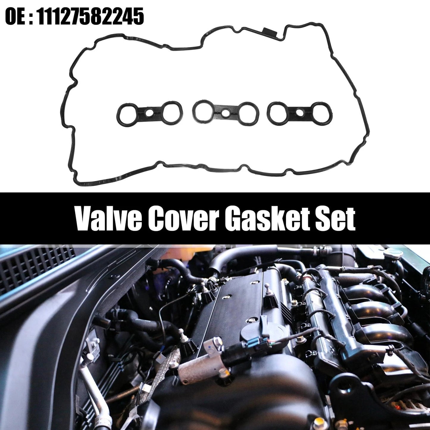 Valve Cover Gasket Set for BMW Z4 X3 323i X5 328i 128i 528i 528xi