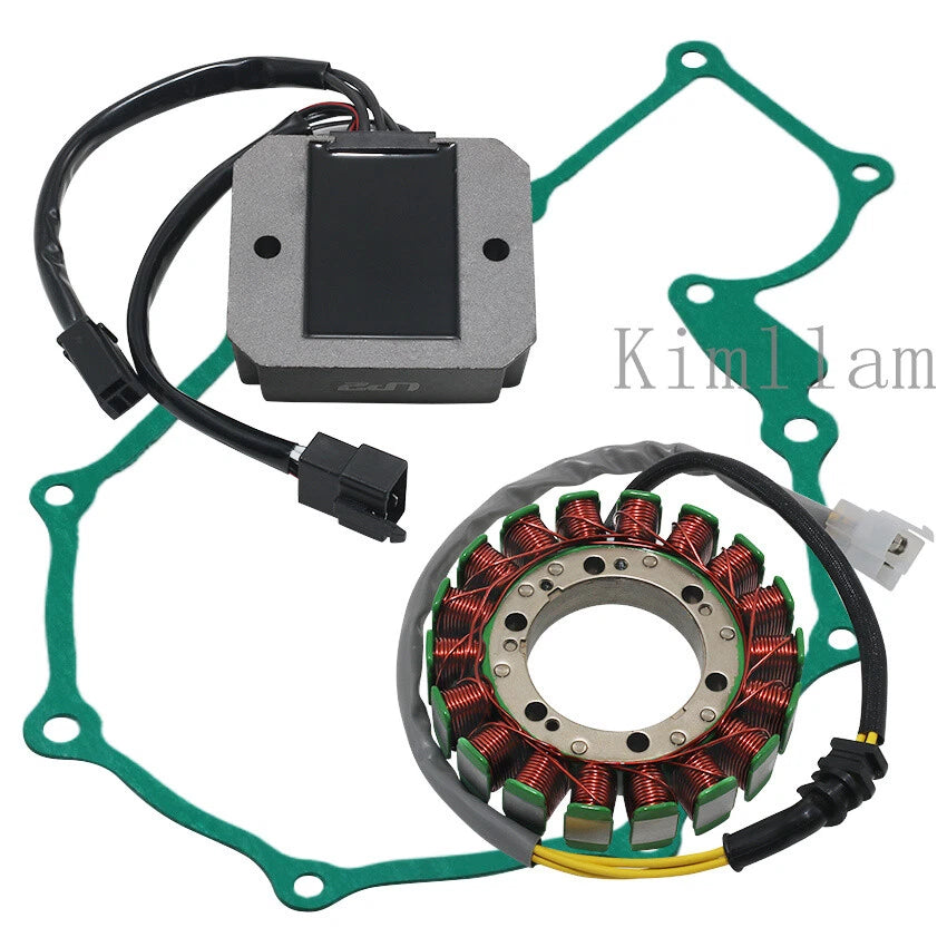 Stator Coil, Regulator Rectifier, Gasket for Honda NV400, VT600C, Shadow (1996-2000)