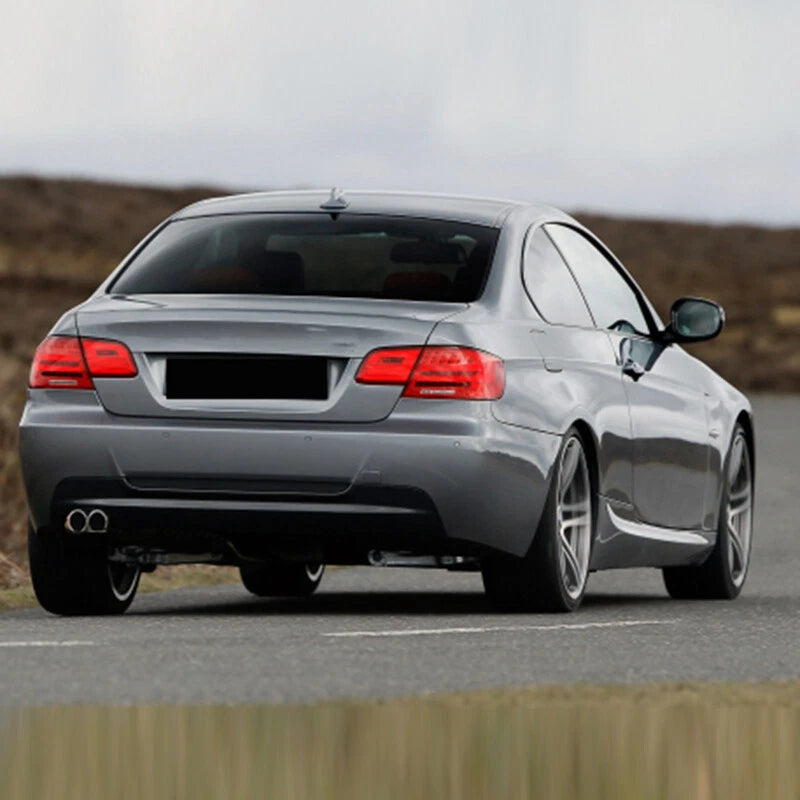 Gloss Black Rear Bumper Exhaust Diffuser Lip for 07-13 BMW E92 E93 M-Sport