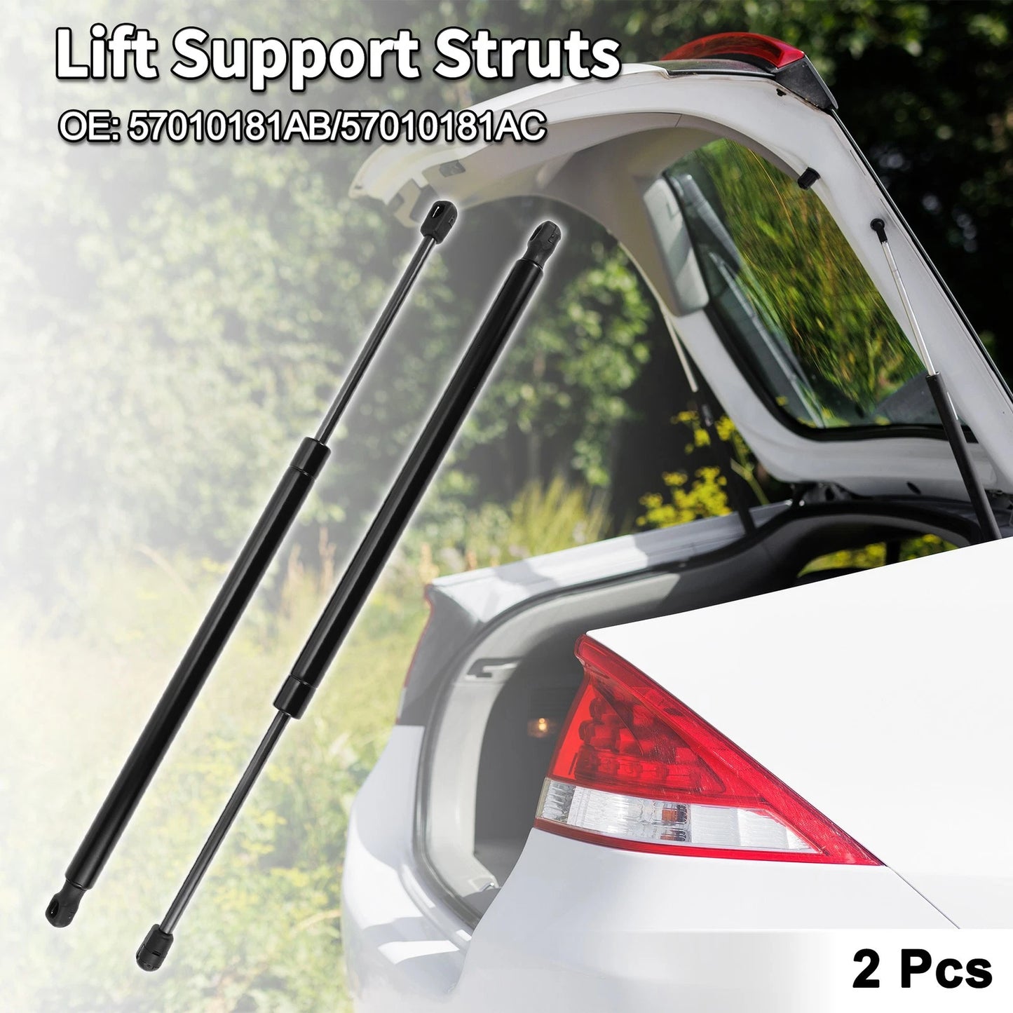 Rear Hatch Lift Supports for Jeep Liberty (2002-2007)