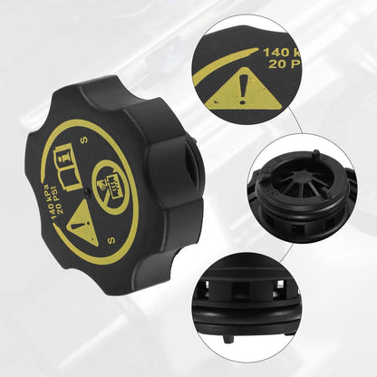 Radiator Pressure Coolant Overflow Tank Cap for Buick Cascada (2016–2019)