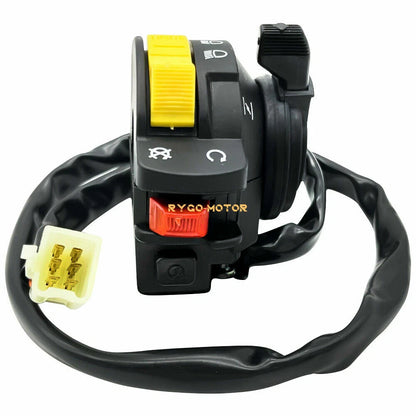Left Handlebar Switch Start Headlight for Suzuki King Quad 300
