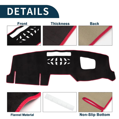 Dashboard Cover Mat for Mazda CX-5, CX-8 KF, KG Series (2017-2023)