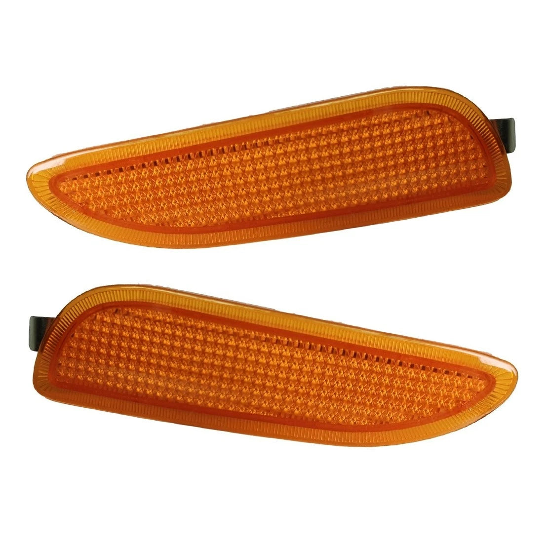 Amber Front Bumper Side Marker Lights for Mercedes Benz W209 CLK Class (2003-2009)