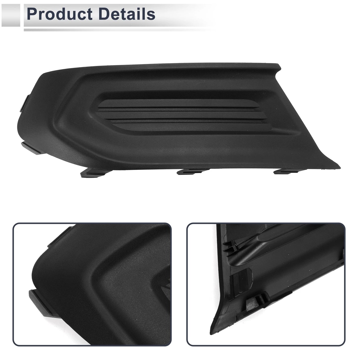 Front Right Fog Light Grill for Ford Escort (2015-2019)