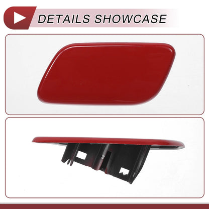 Front Left Washer Nozzle Cover for Subaru Forester 2013-2015 Red