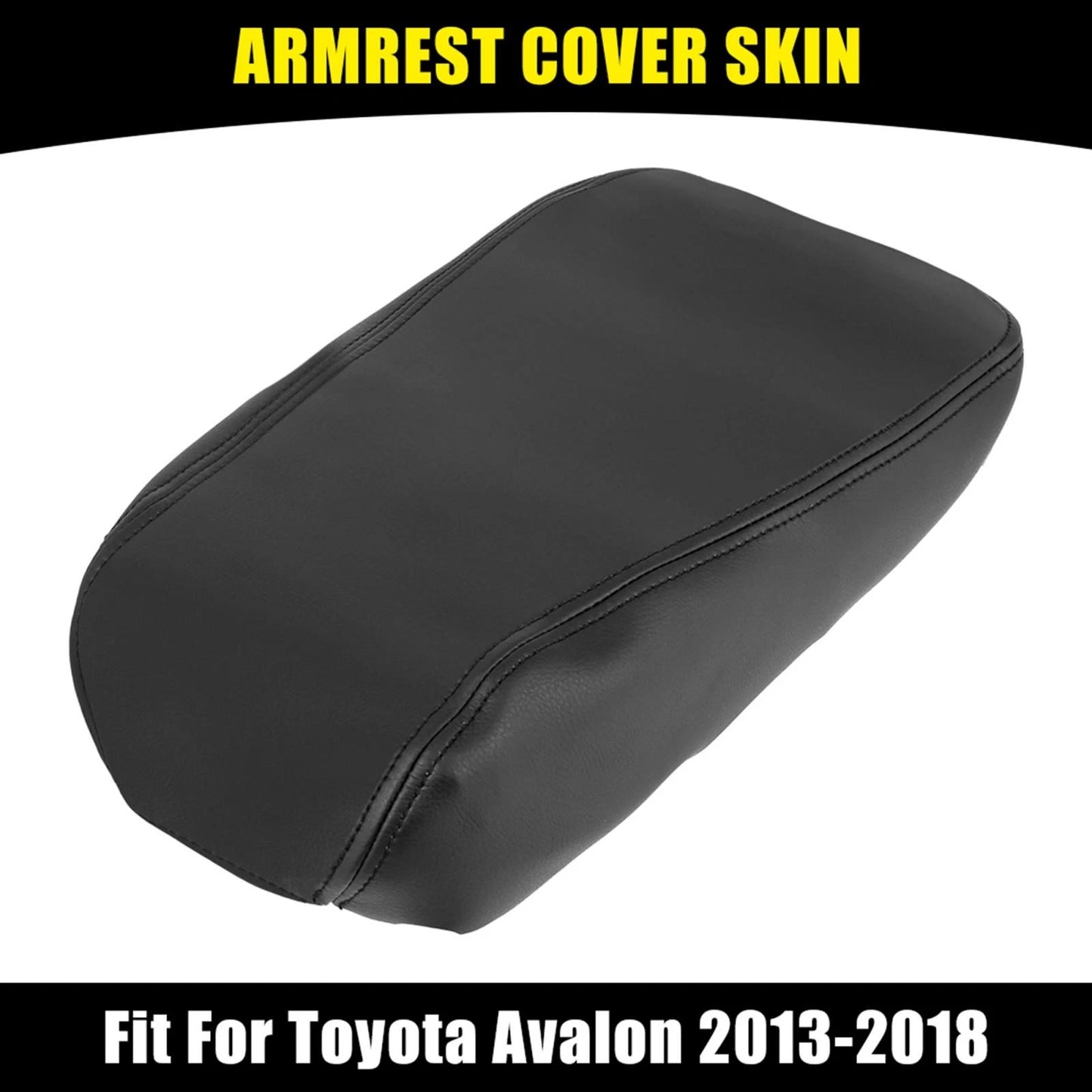 Console Lid Armrest Cover for Toyota Avalon (2013-2018) Black