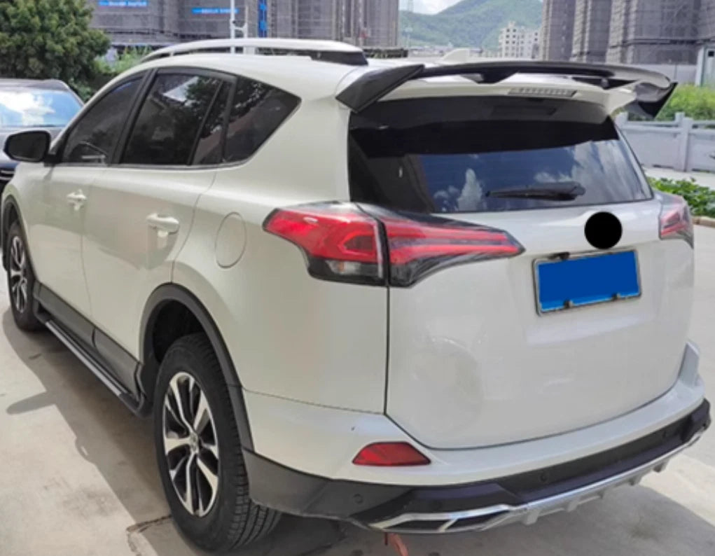 52'' Rear Fiber Look B Spoiler Wing for Toyota Yaris Hatchback (2006-2011)