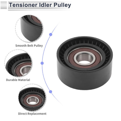 Drive Belt Idler Pulley for Volvo S60 (2011-2018) 1 Pc