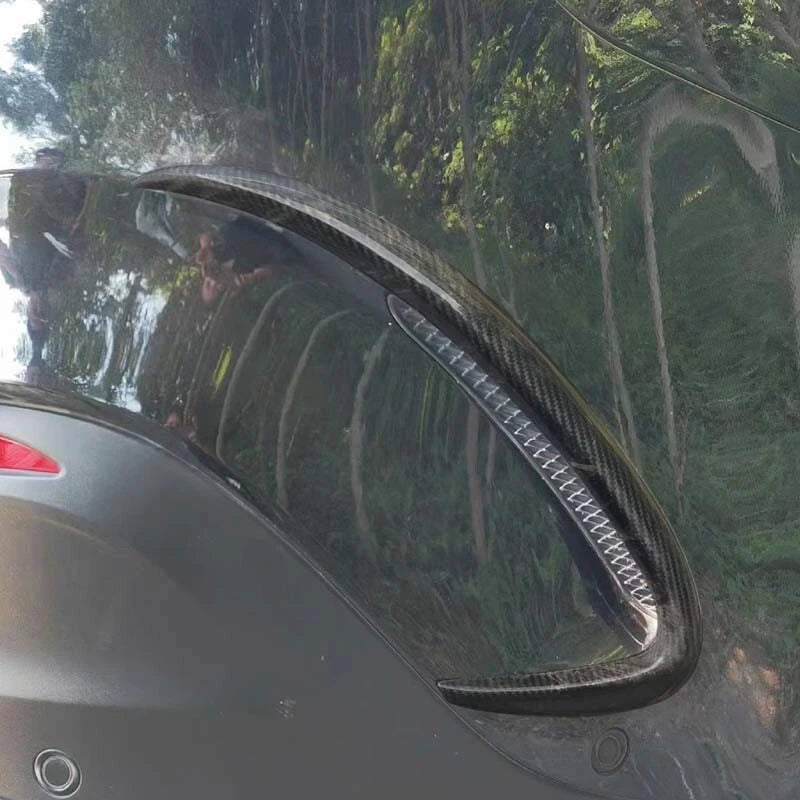 Fits Benz C167 GLE450 GLE63 53 Coupe Real Carbon Fiber Rear Bumper Canard Fins