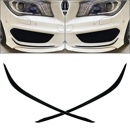 Front Bumper Lip Splitter Spoiler for Mercedes Benz CLA C117 (2013-2015)