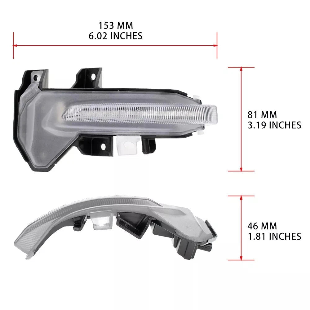 Side Mirror Turn Signal Light Lamp for Toyota Tundra (2022–2025)