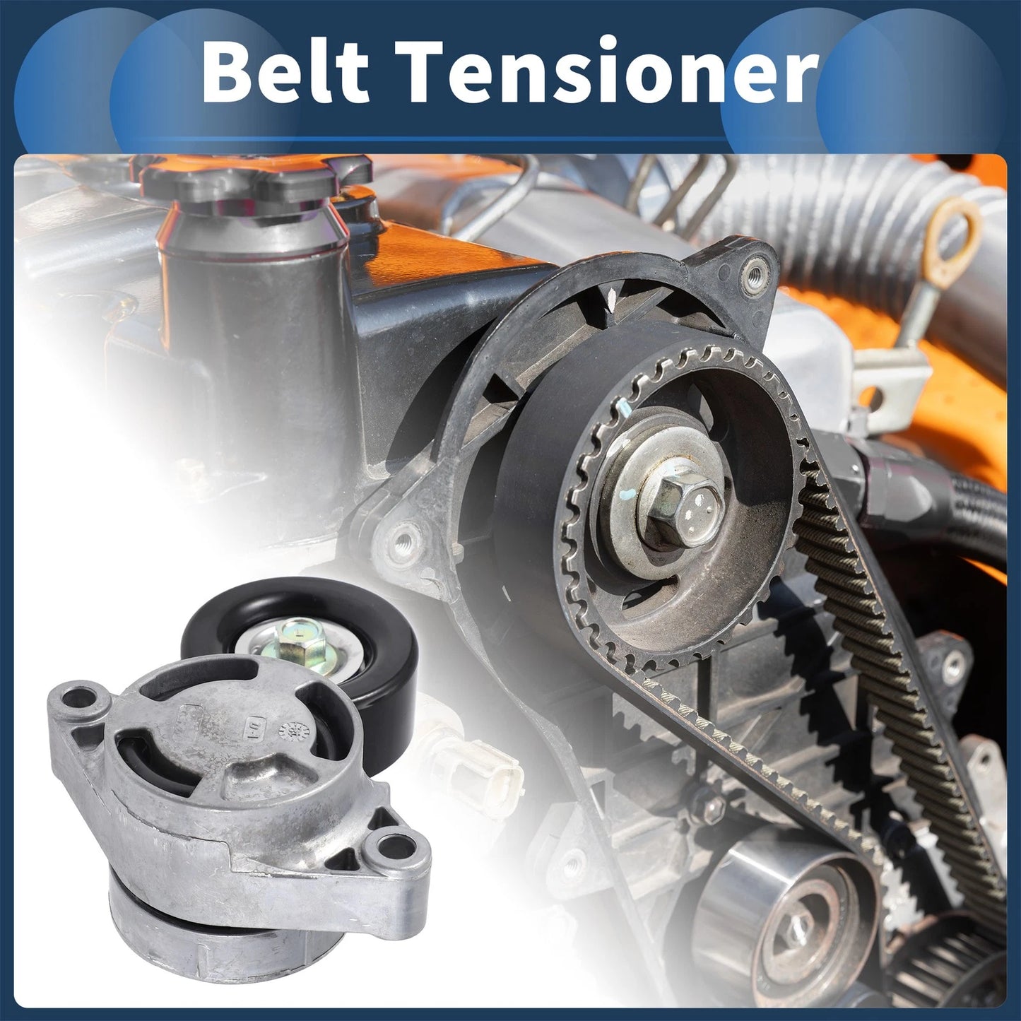 Belt Tensioner 1x Metal for Toyota Avanza (2001–2015)