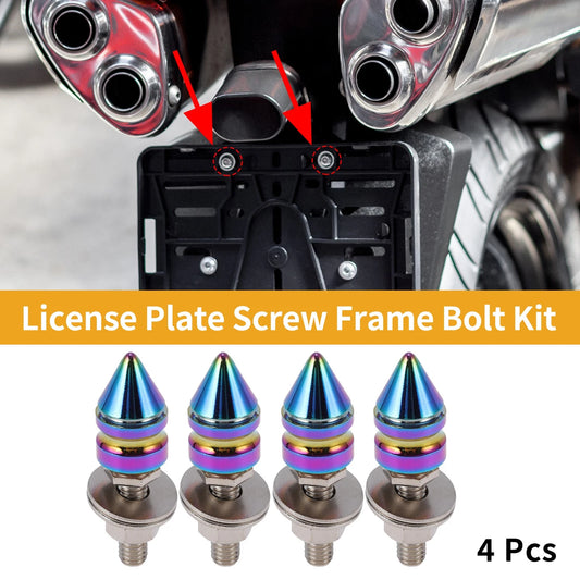 License Plate Screws Cover 45mm for Universal Motorcycle