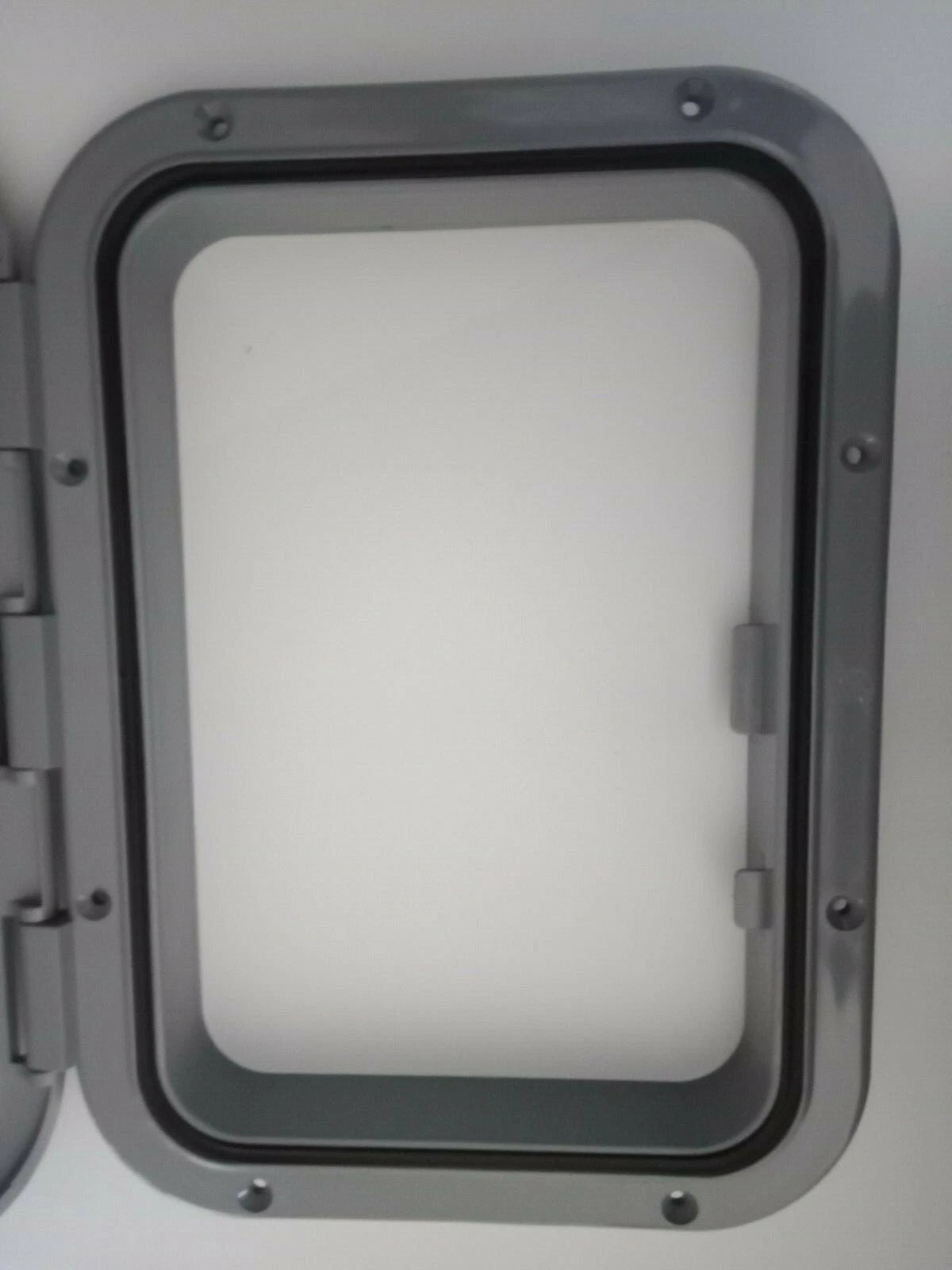 Access Hatch for Caravan Boat Locker Grey 375x280 EUROPA Made in Italy