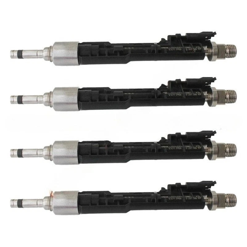 4 x Fuel Injector for BMW 528i 535i ActiveHybrid 3 5 7 (2003–2015)