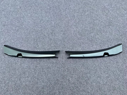 Rear Inner Bumper Guard Cover Trim for Tesla Model 3 (2018-2023) 2 x Steel Fiber