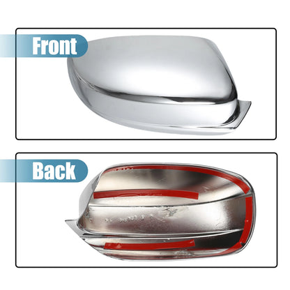 Chrome Mirror Cover Cap w/ Adhesive for Dodge Charger (2011-2022)