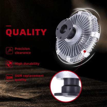 Radiator Cooling Fan Clutch for Holden Rodeo RA, Isuzu DMax RC 3.0L (2003-2012)
