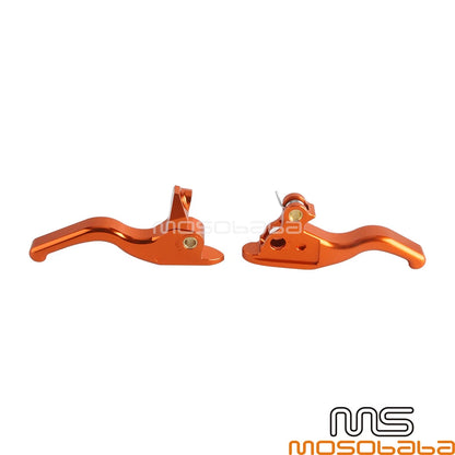 Orange Brake Clutch Levers Kit for Harley Touring Road Glide FLTRX FLTRXS (2021-Up)