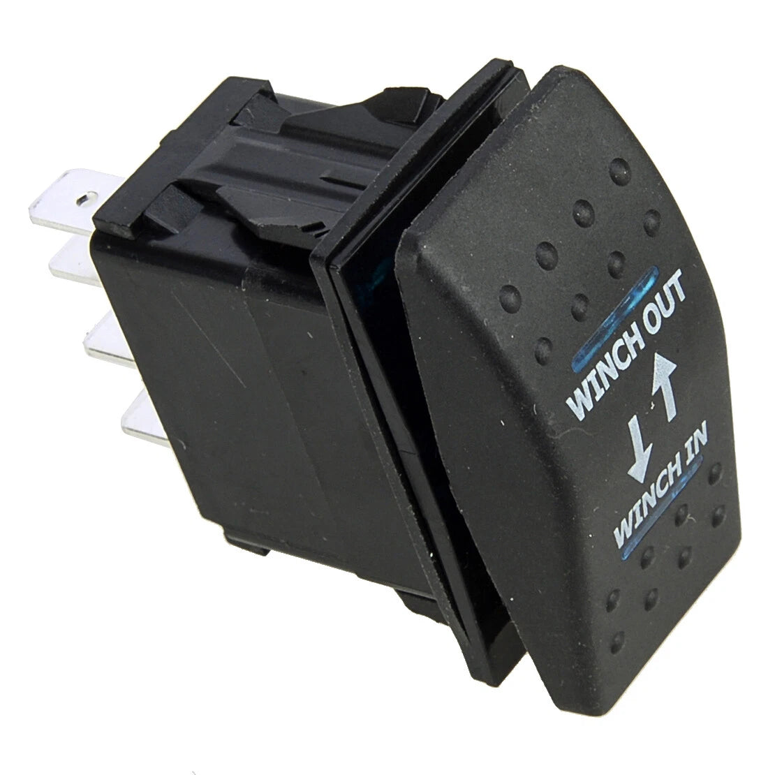 Rocker Switch DPDT 7 Pin 12-24V with Jumper Wires