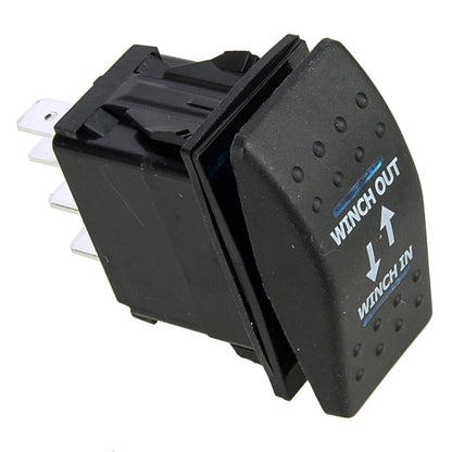 Rocker Switch DPDT 7 Pin 12-24V with Jumper Wires