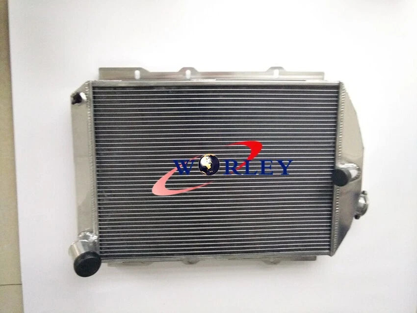 Aluminum Radiator & Fan for Chevy Hot/Street Rod 6 Cyl w/Tranny Cooler (1938)