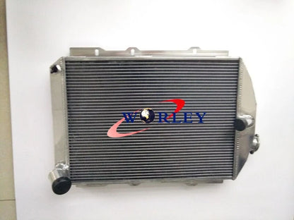 Aluminum Radiator & Fan for Chevy Hot/Street Rod 6 Cyl w/Tranny Cooler (1938)