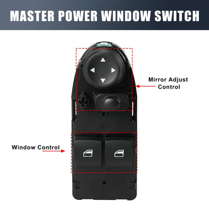 Master Power Window Switch for BMW 335i 328i 316i (2007-2013) Black