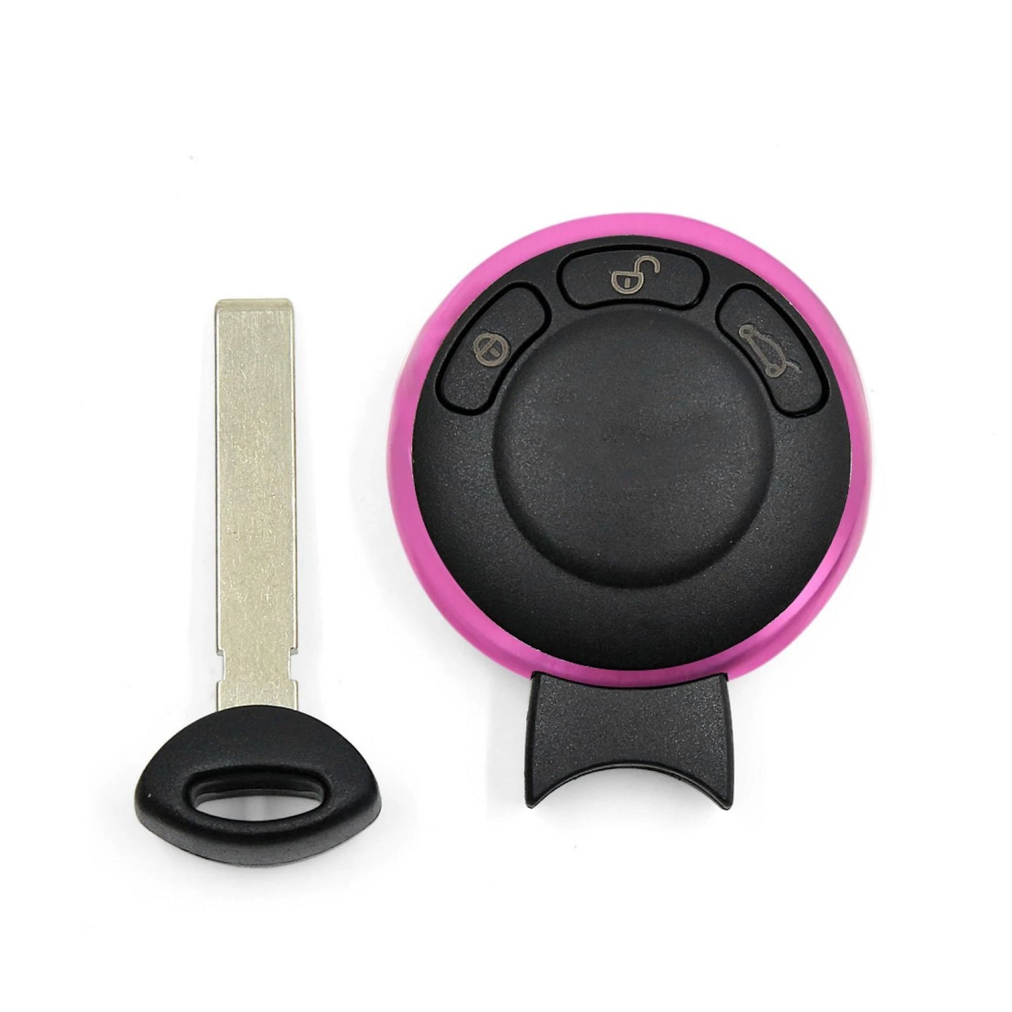Key Trim Ring Remote Control Decorative Circle Purple for BMW Mini Cooper