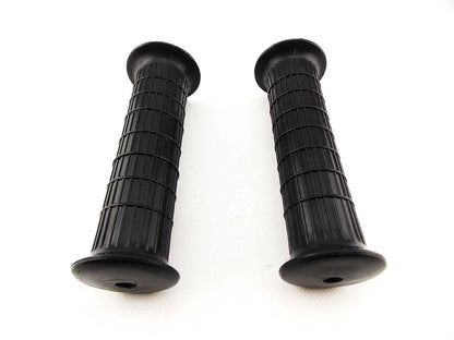 Black Hand Grip Set for Honda CL175 K4-K5 (1968-1971) - Left & Right Pair